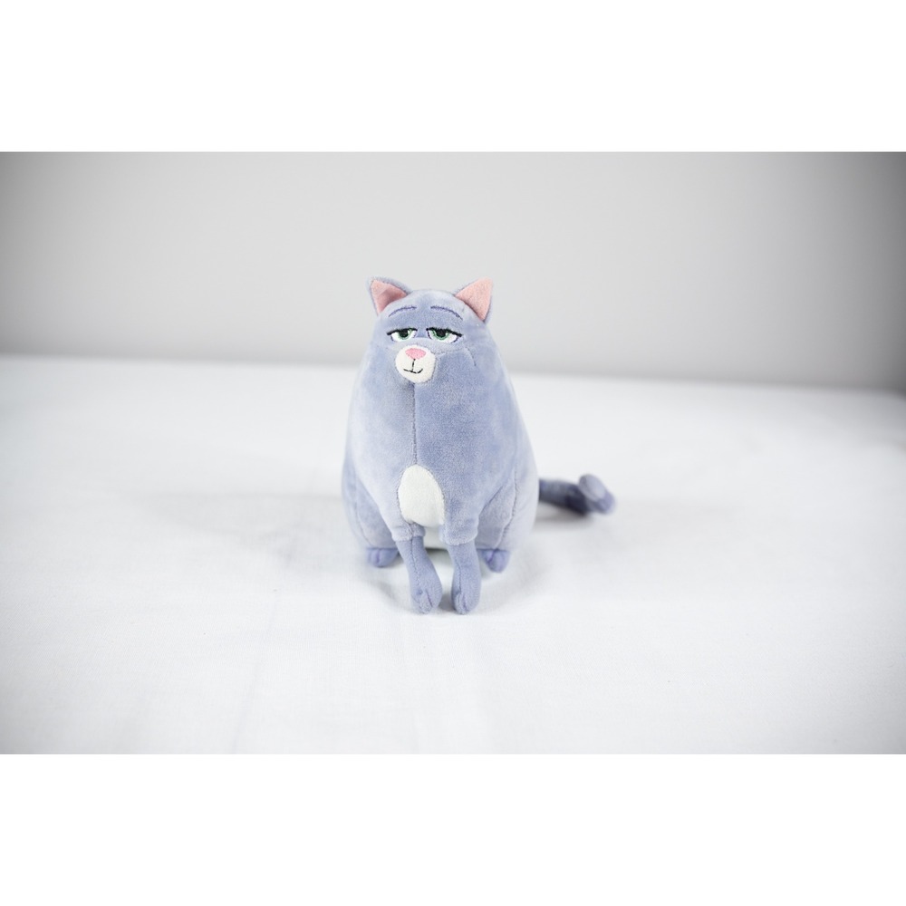 TY Illumination Chloe Plush Toy Purple Excellent Secret Life of Pets Cat 6"